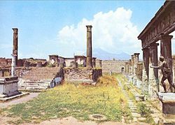 Pompeii in sun