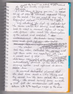 One of a dozen notebooks I filled writing THE HIDDEN LIGHT OF MEXICO CITY.