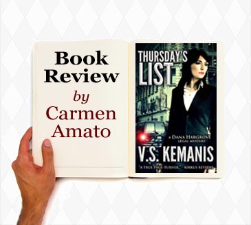 book review legal thriller Thursday's list