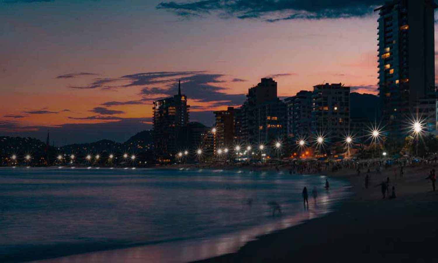 Acapulco at night