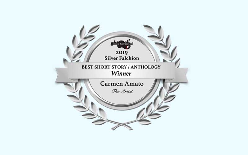 Carmen Amato Wins Killer Nashville’s Silver Falchion Award for “The Artist”