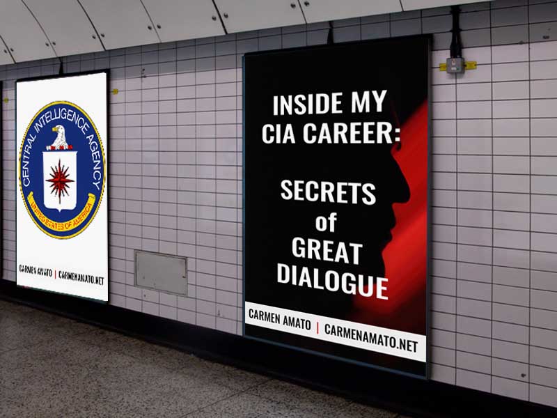 Inside my CIA Career: Secrets of Great Dialogue