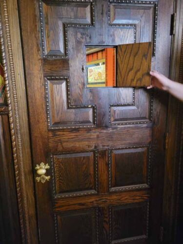 Speakeasy door
