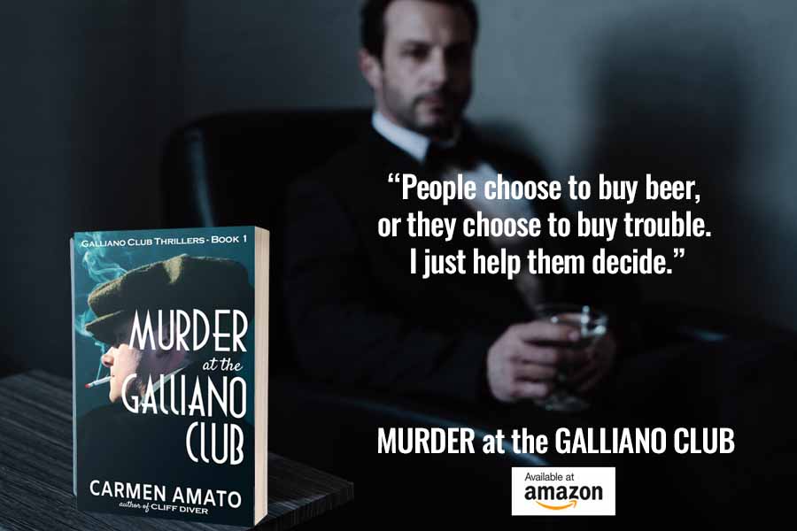 New Release! MURDER AT THE GALLIANO CLUB
