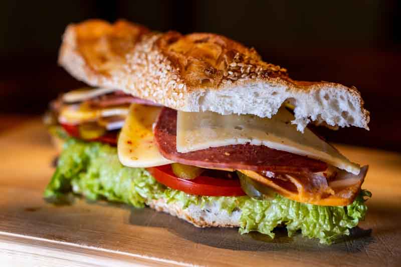 The Galliano Club’s signature Italian Sandwiches