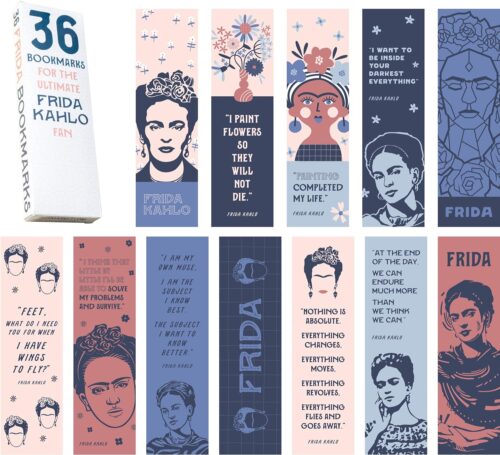Frida Kahlo bookmarks