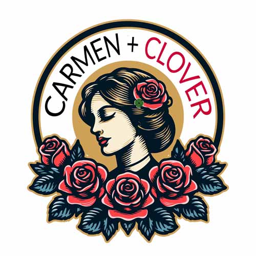 Carmen and Clover paper goods logo