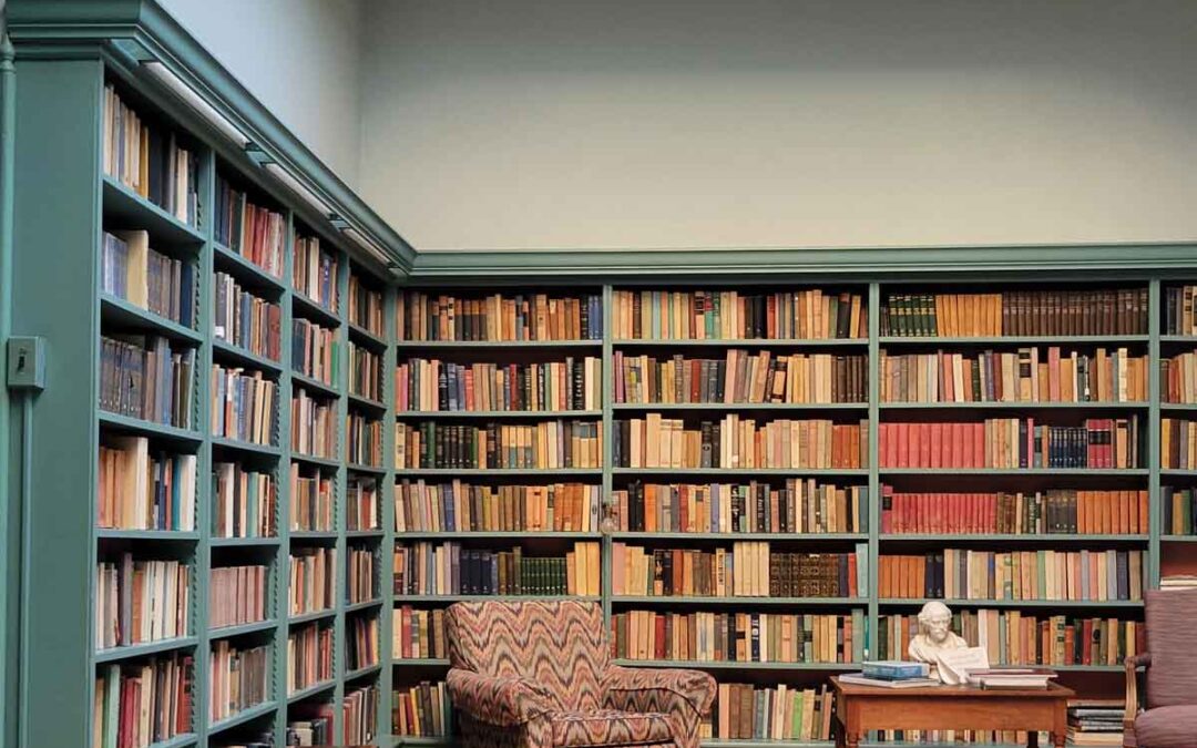 The Perfect Library Made by the Perfectionists of Oneida, NY