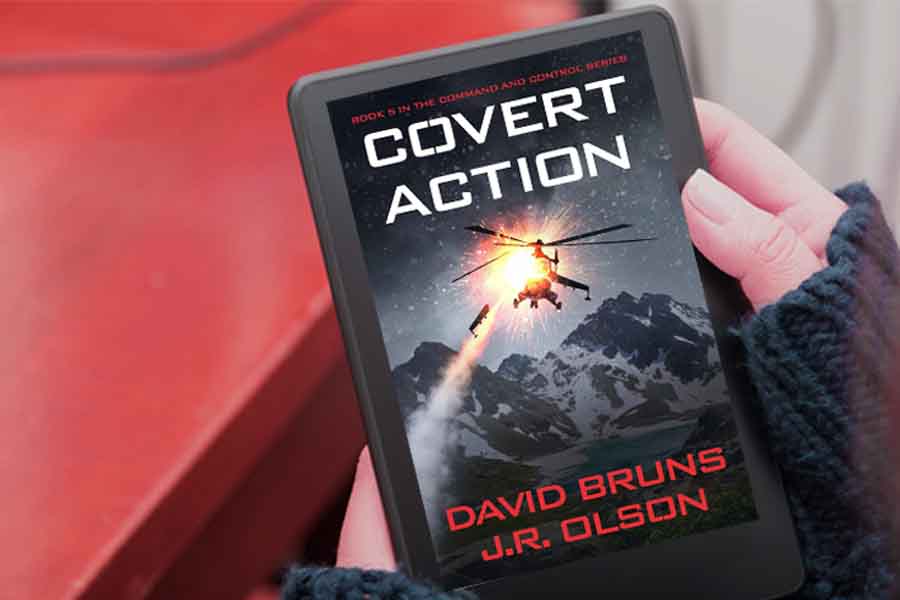 Book Review: COVERT ACTION by David Bruns and J.R. Olson
