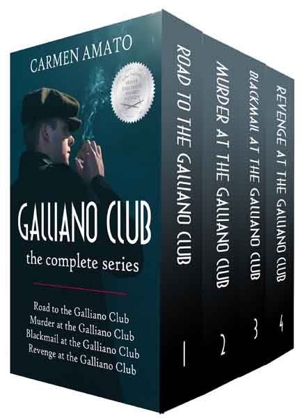 Complete Galliano Club historical fiction thriller series
