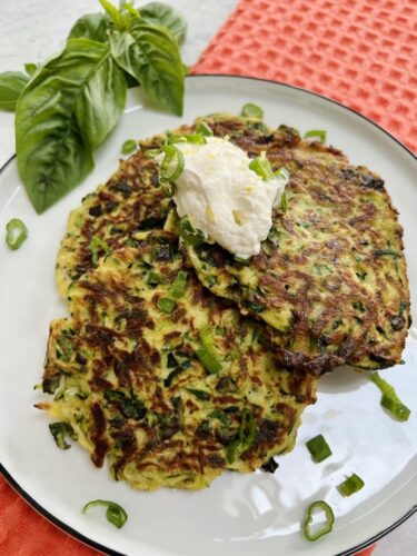 Mangia with Michele zucchini fritters
