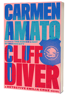3D cover of CLIFF DIVER the 1st Detective Emilia Cruz police procedural