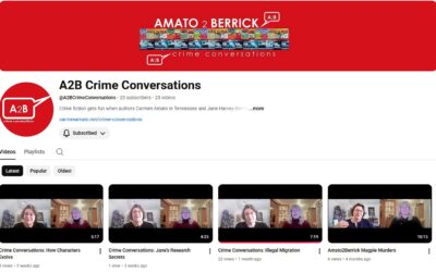 Two Authors, Two Continents, One Obsession: Welcome to A2B Crime Conversations