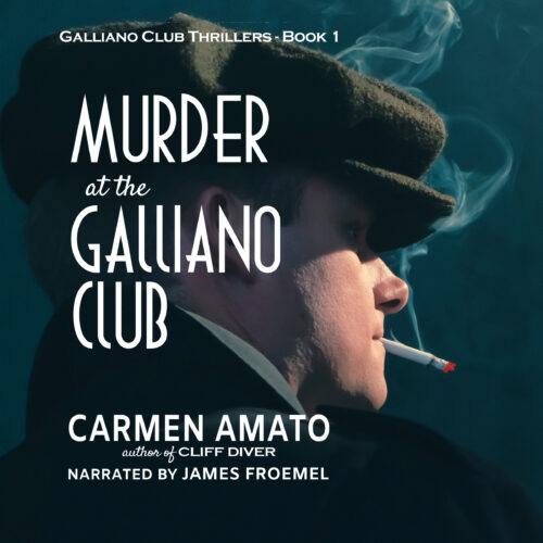 Galliano Club audiobook cover Prohibition era thriller series