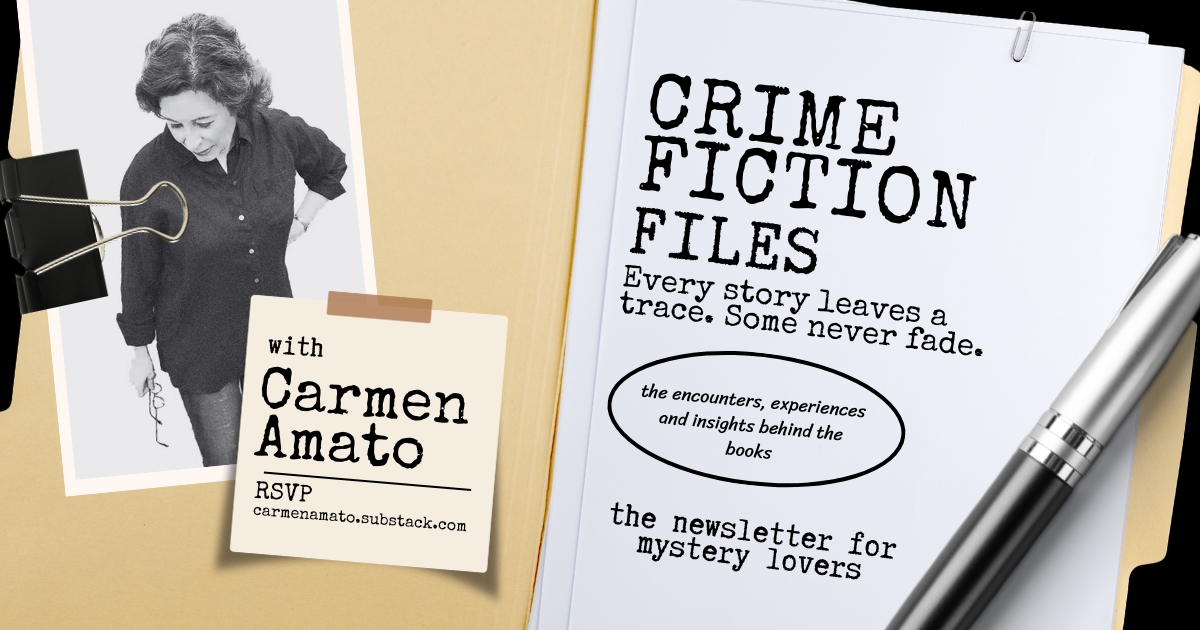 Crime Fiction Files newsletter header