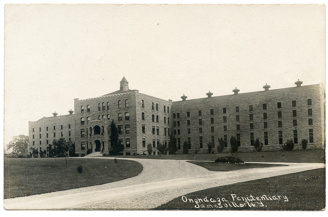 Vintage image Jamesville Penitentiary via ebay