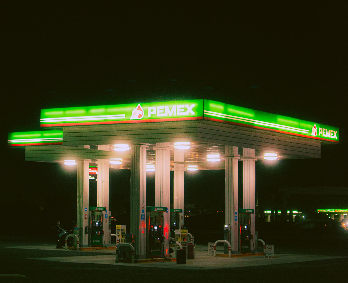 PHOTO: PEMEX gas station, Armando Belsoj via Pexels