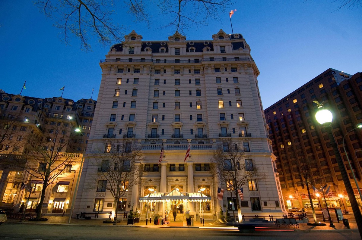 The Willard Intercontinental, courtesy washington.intercontinental.com